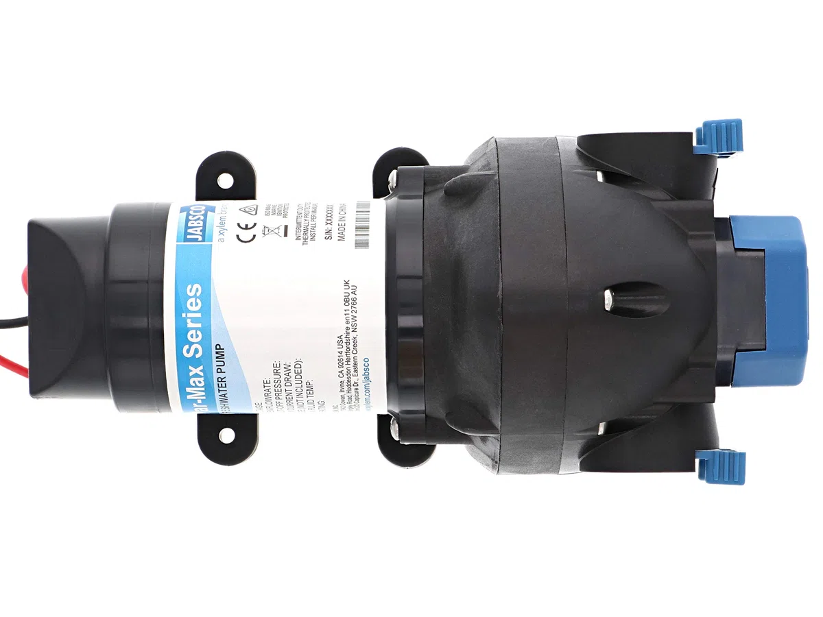 Jabsco 31395-2512-3A Par-Max 3 Meerwasser-Frischwasserpumpe: 12 V, 3 GPM, Abschaltung bei 25 PSI