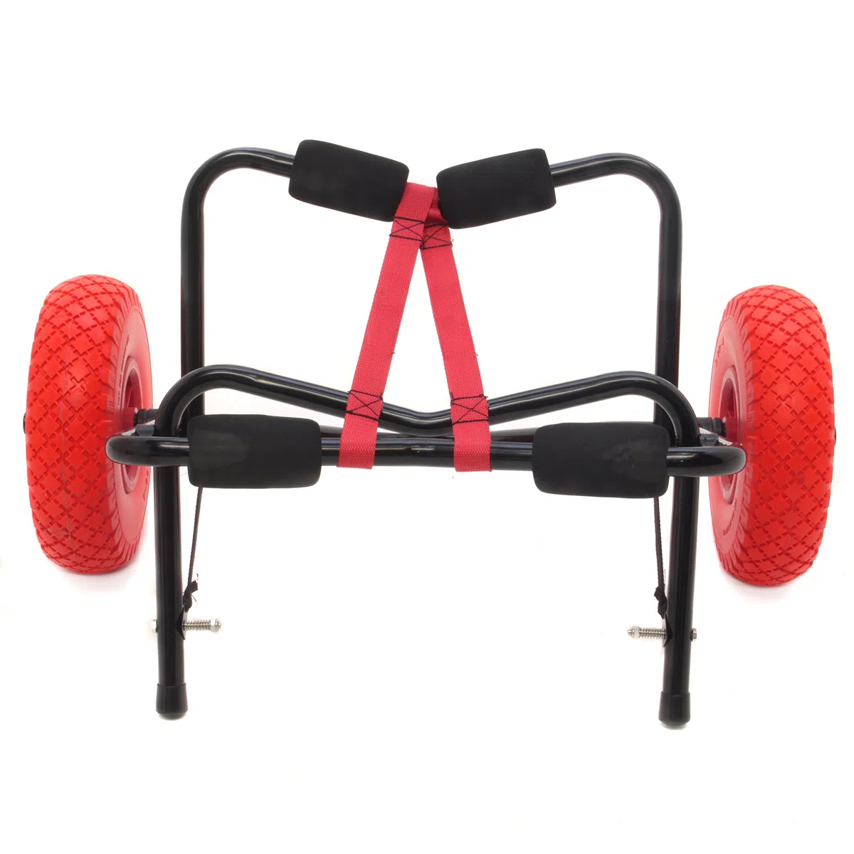 Conwy Kayak Foldable Kayak Cart Trolley Canoe SUP Windsurf - Straps Included - Two Sizes with Pneumatic or Puncture Proof Tyres - Will Fit Range of Crafts and Surfaces