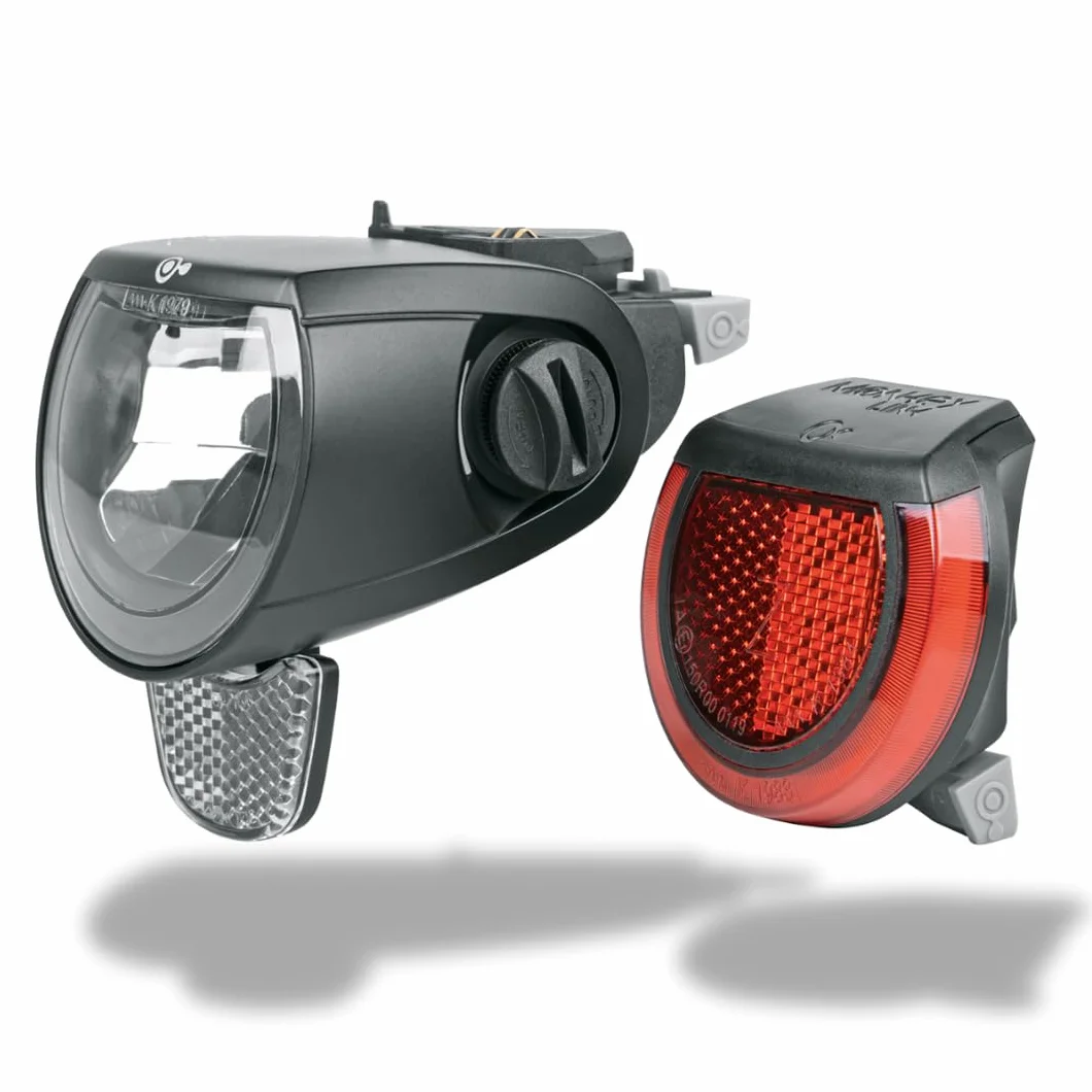 SKS Germany SkyeLight Set Connect 80 Lux Beleuchtungsset für E-Bikes mit BlueDoc