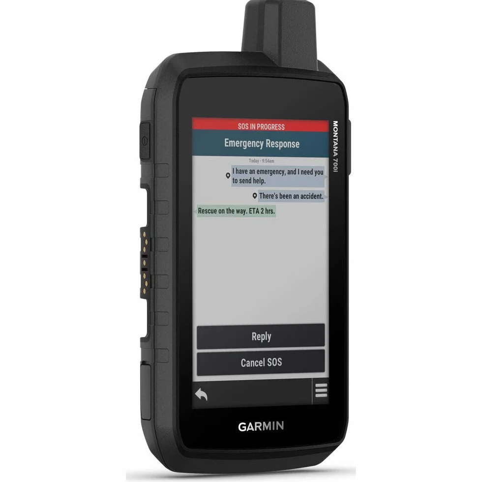 Garmin Montana 700i, Robustes GPS-Handgerät mit integrierter inReach-Satelliten-Technologie, handschuhfreundlicher 12,7 cm (5 Zoll) Farb-Touchscreen